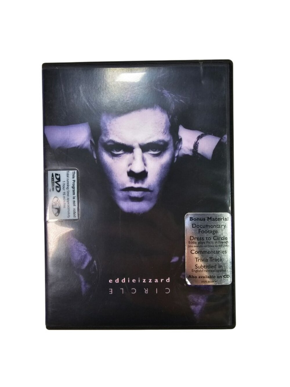 Eddie Izzard - Circle (DVD with Insert, 2002, Not Rated)